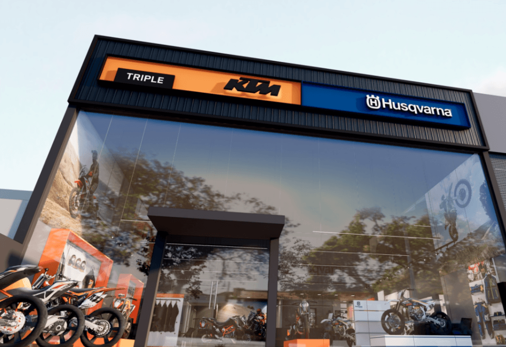 loja KTM Grupo Triple